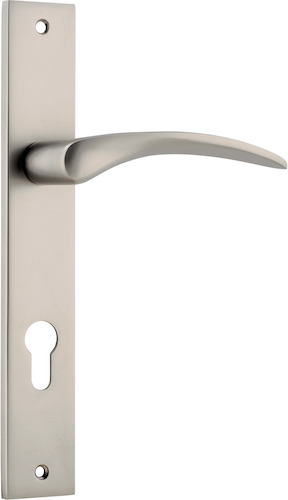 Oxford Lever - Rectangular Backplate