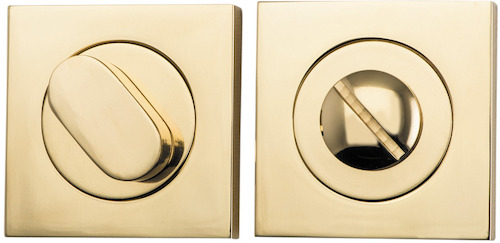 20030 - Privacy Turn - Square - Polished Brass