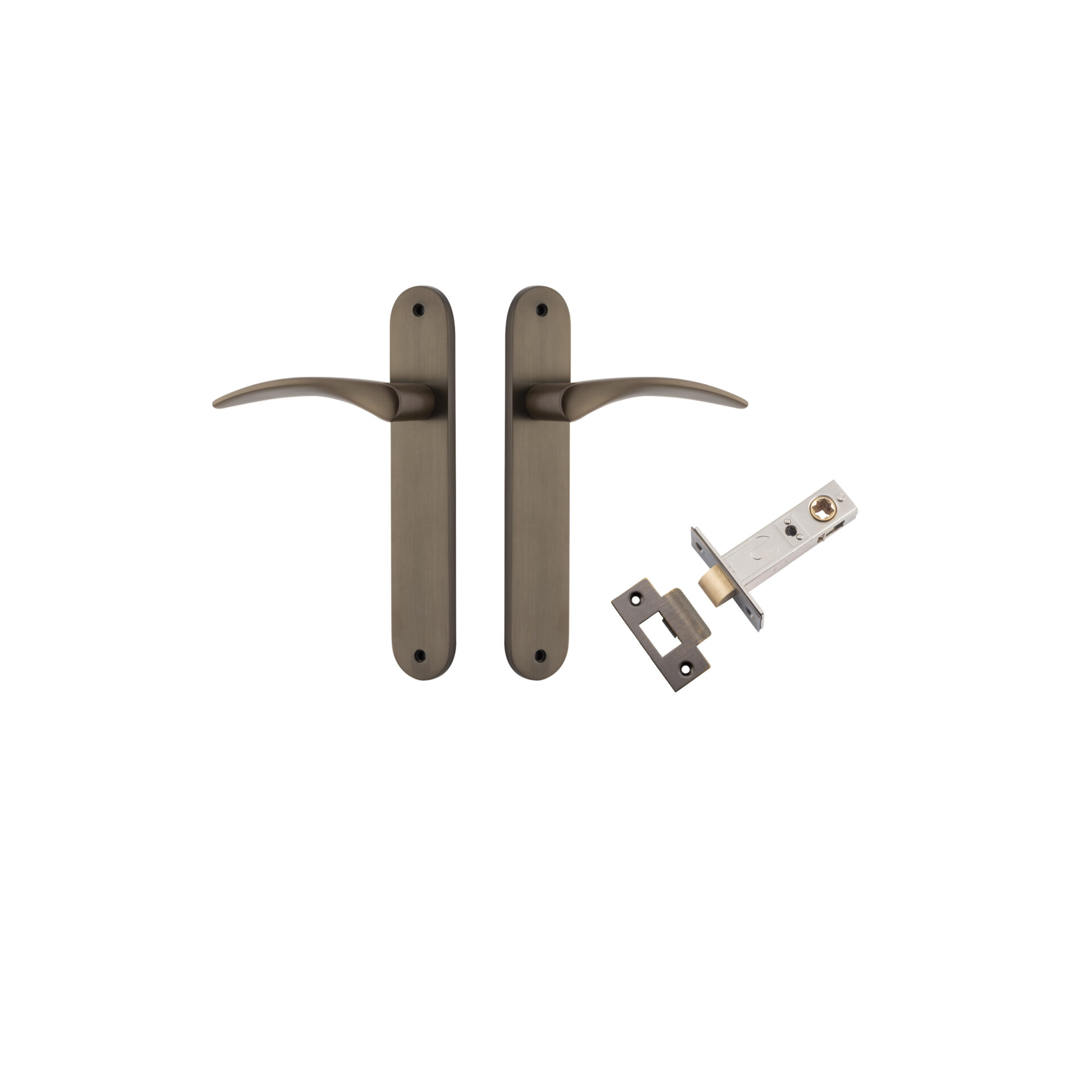 Oxford Lever - Oval Backplate Passage Kit