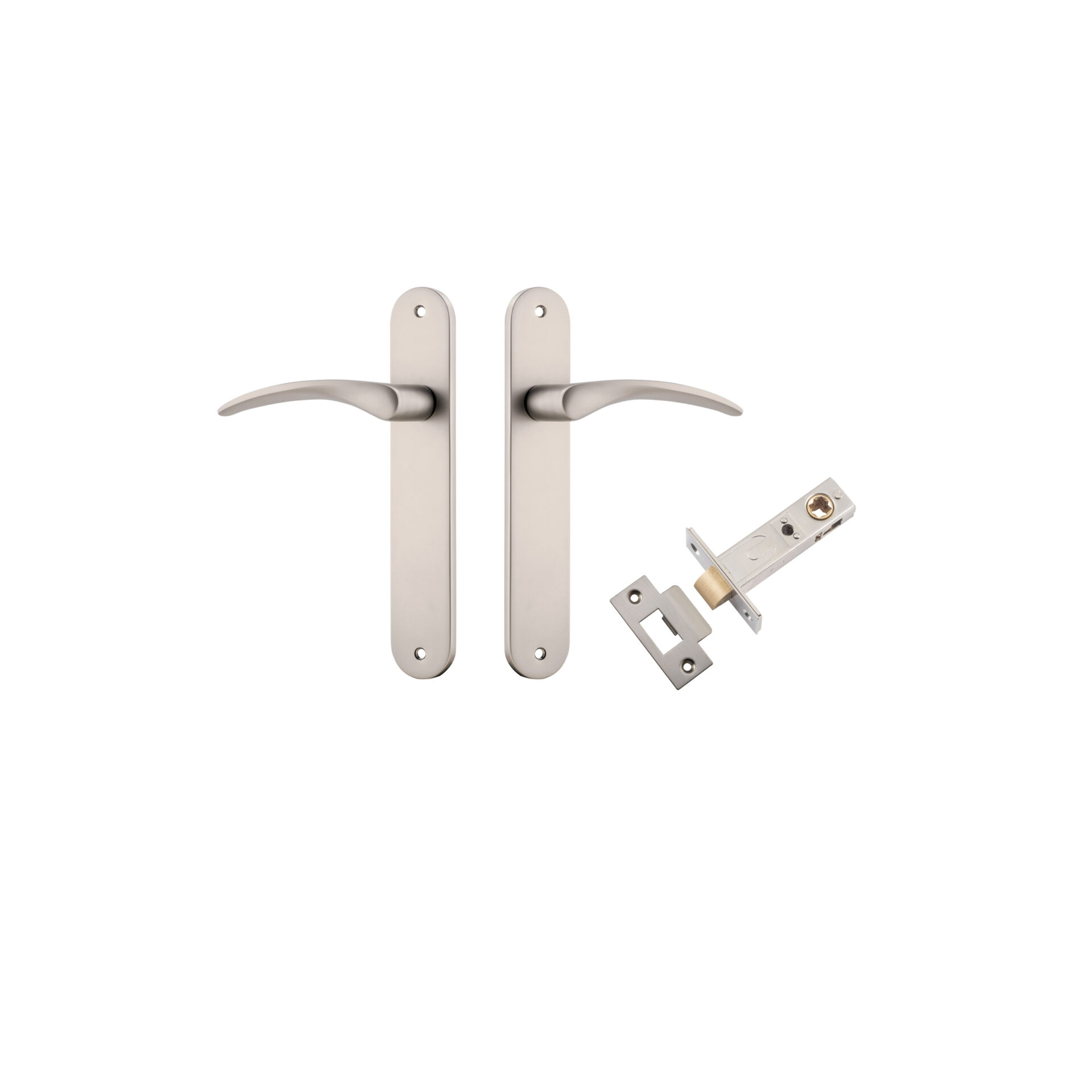 Oxford Lever - Oval Backplate Passage Kit