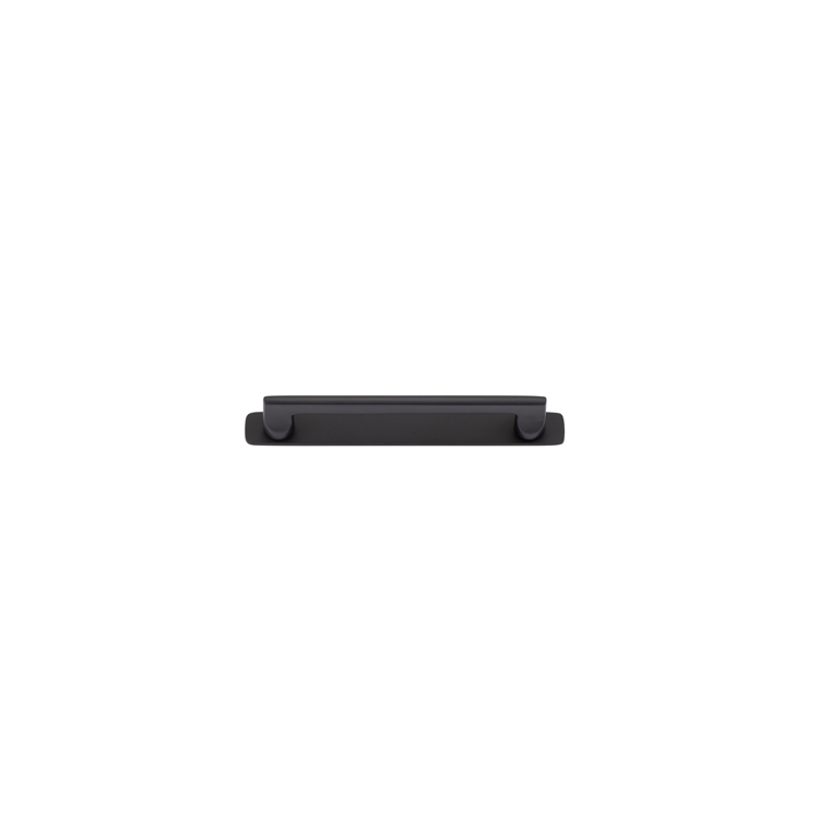 20893B - Baltimore Cabinet Pull with Backplate - CTC160mm - Matt Black