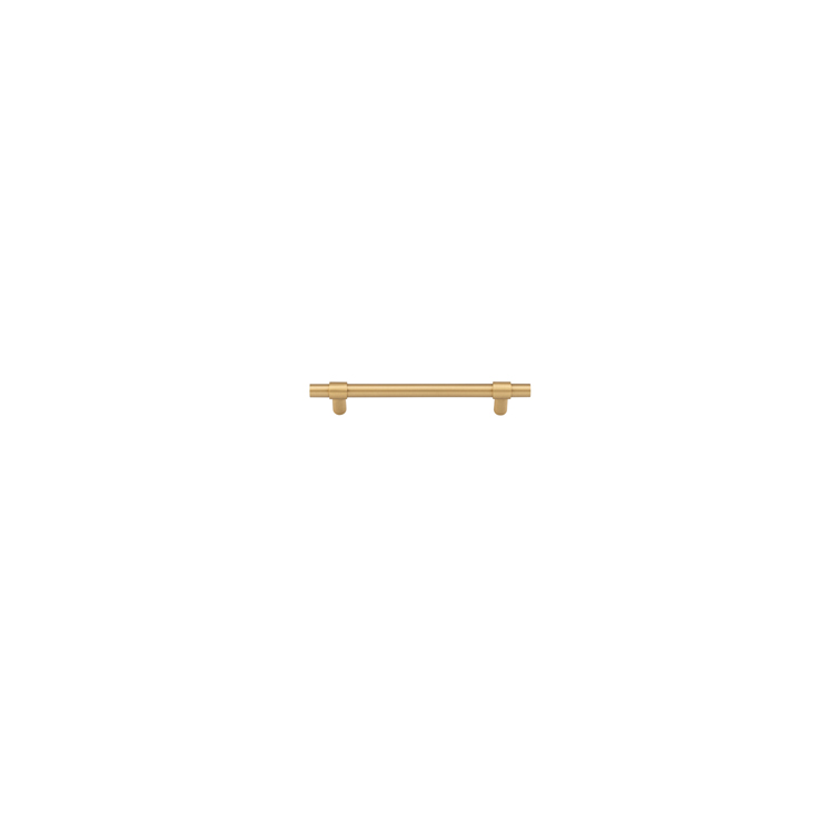 21006 - Helsinki Cabinet Pull - CTC128mm - Brushed Brass