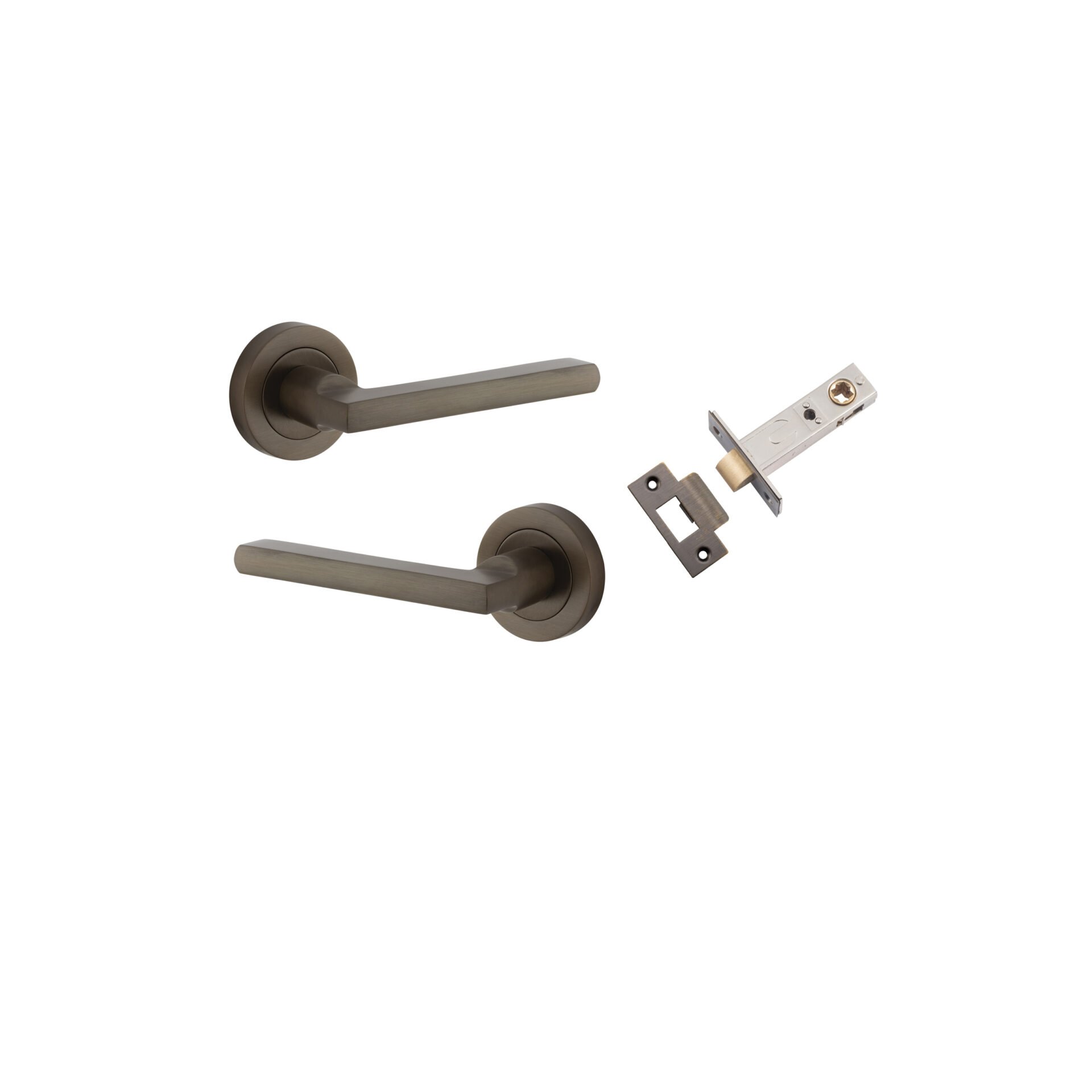 Baltimore Lever - Round Rose Passage Kit