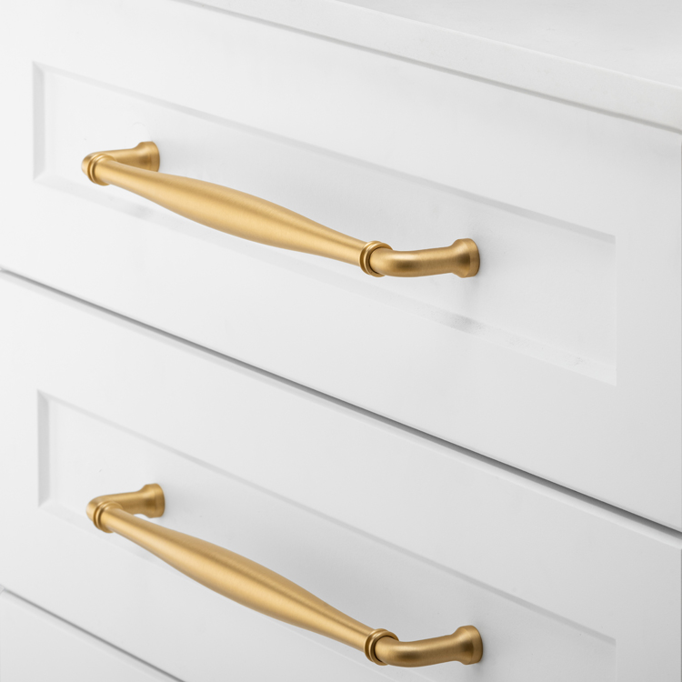 17107 - Sarlat Cabinet Pull - CTC320mm - Brushed Gold PVD