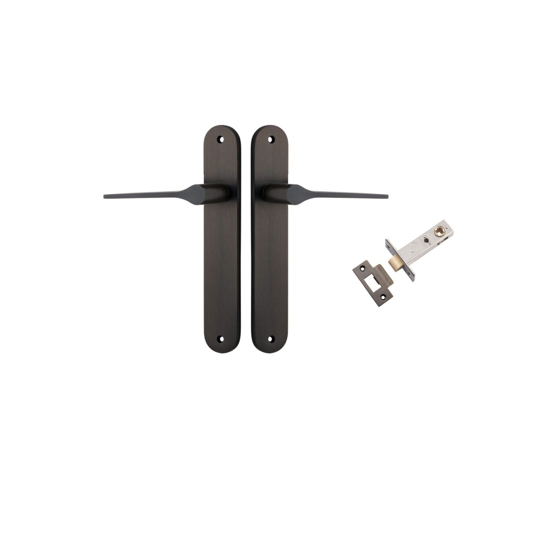 Como Lever - Oval Backplate Passage Kit