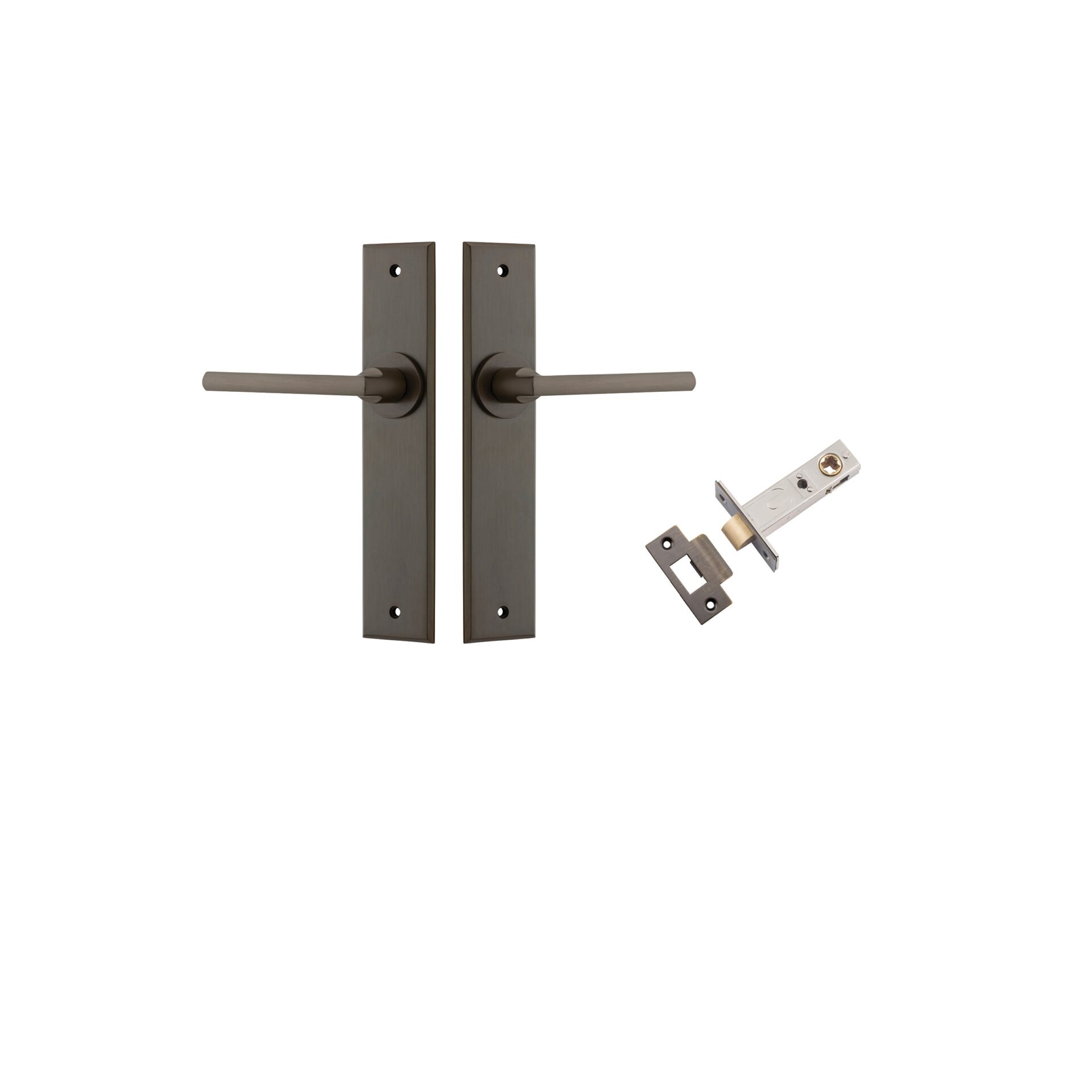 Baltimore Lever - Chamfered Backplate Passage Kit