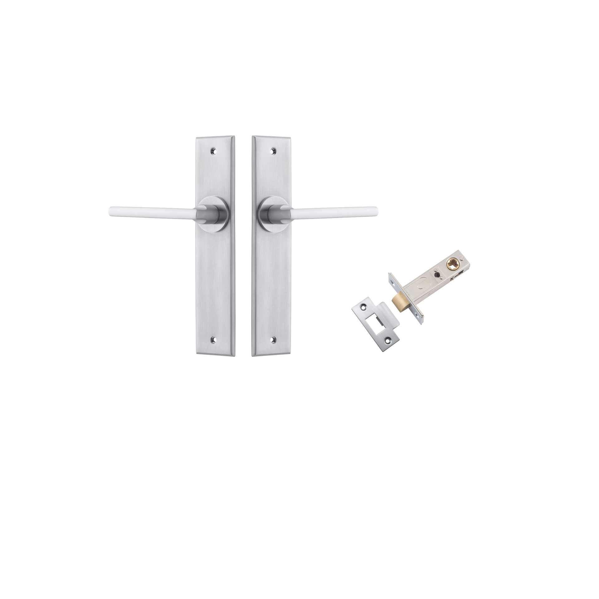 Baltimore Lever - Chamfered Backplate Passage Kit