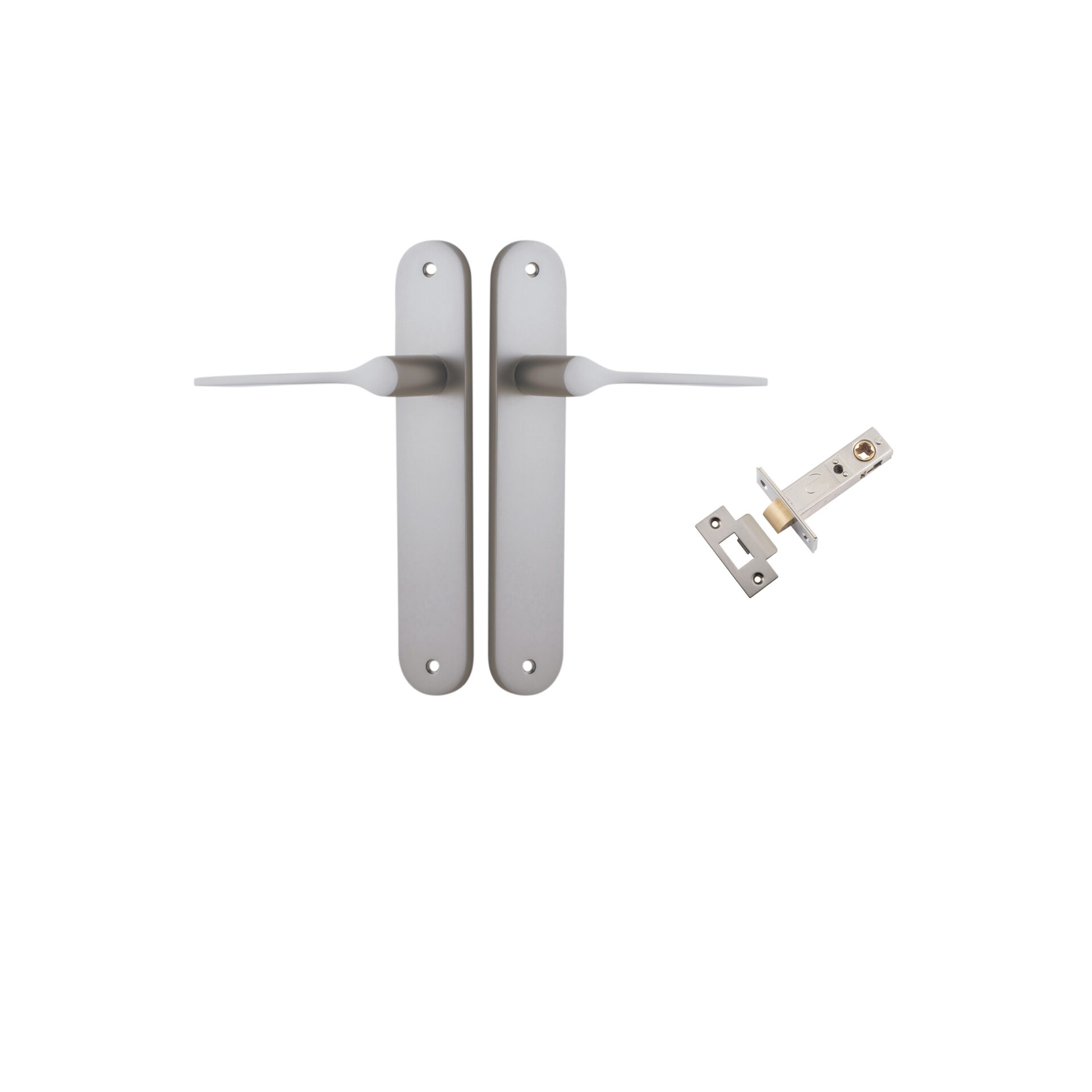 Como Lever - Oval Backplate Passage Kit