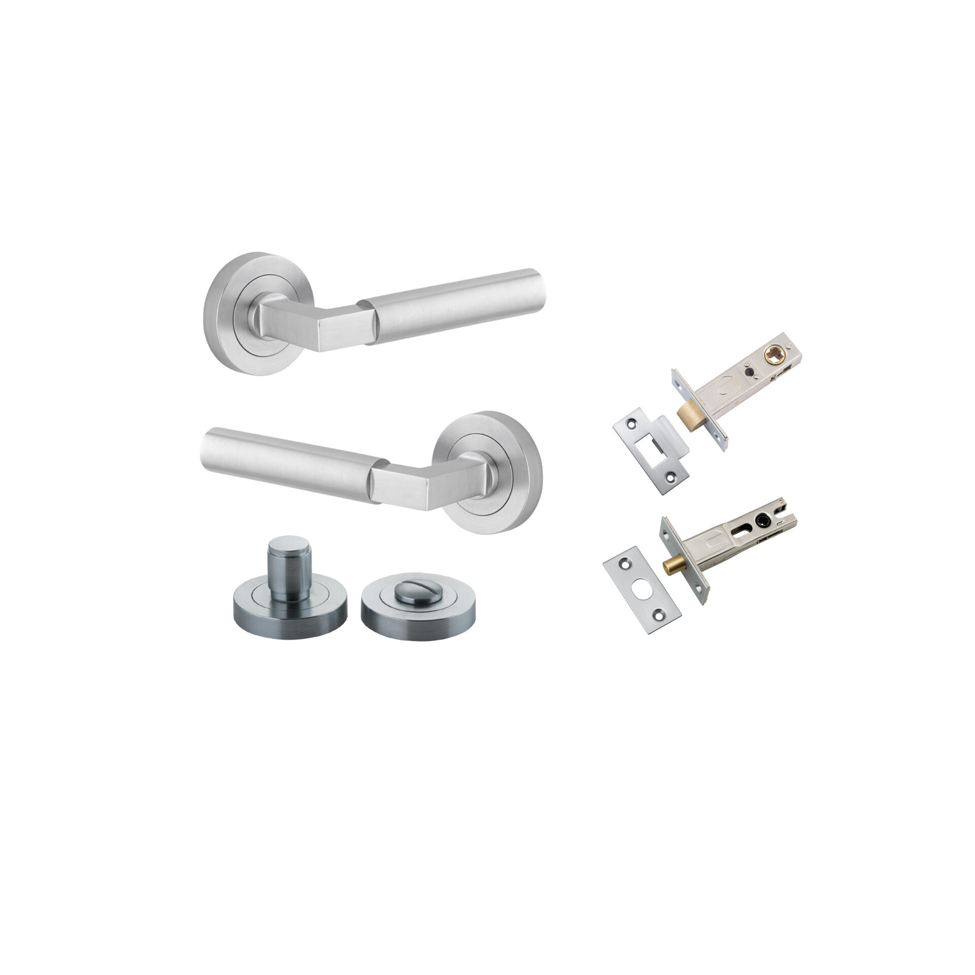 Berlin Lever - Round Rose Privacy Kit