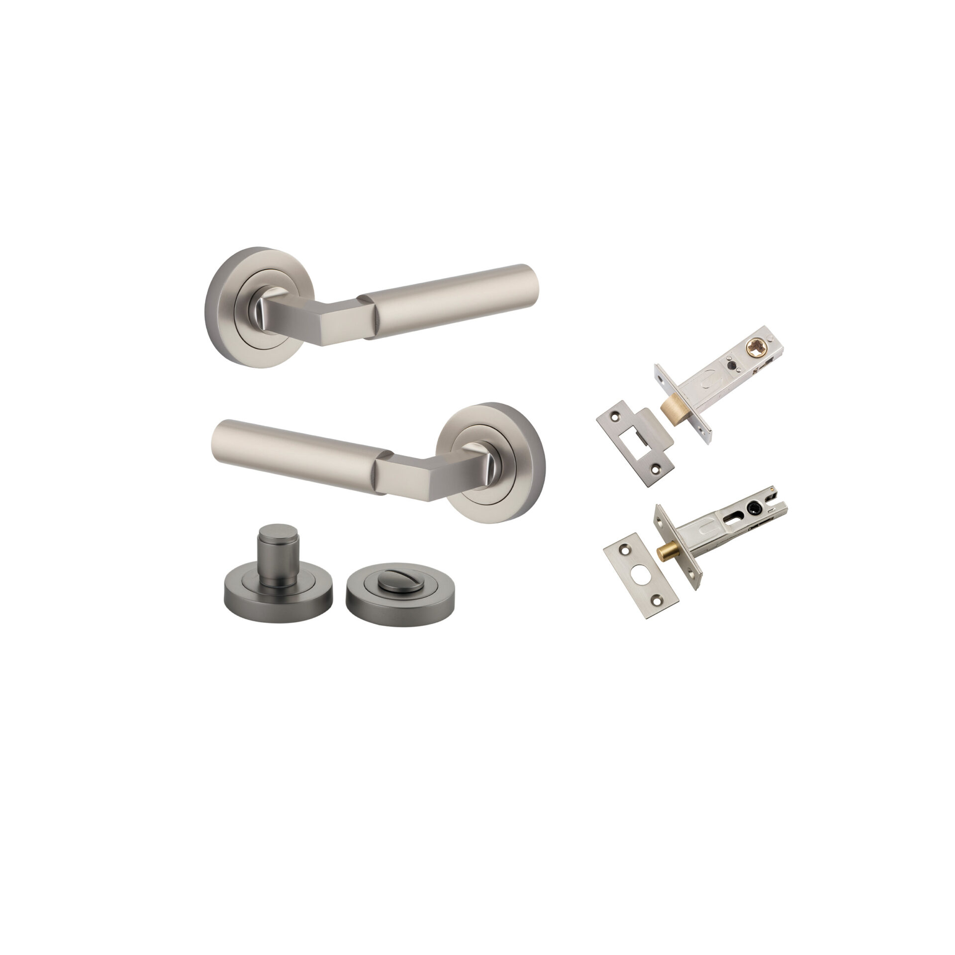 Berlin Lever - Round Rose Privacy Kit