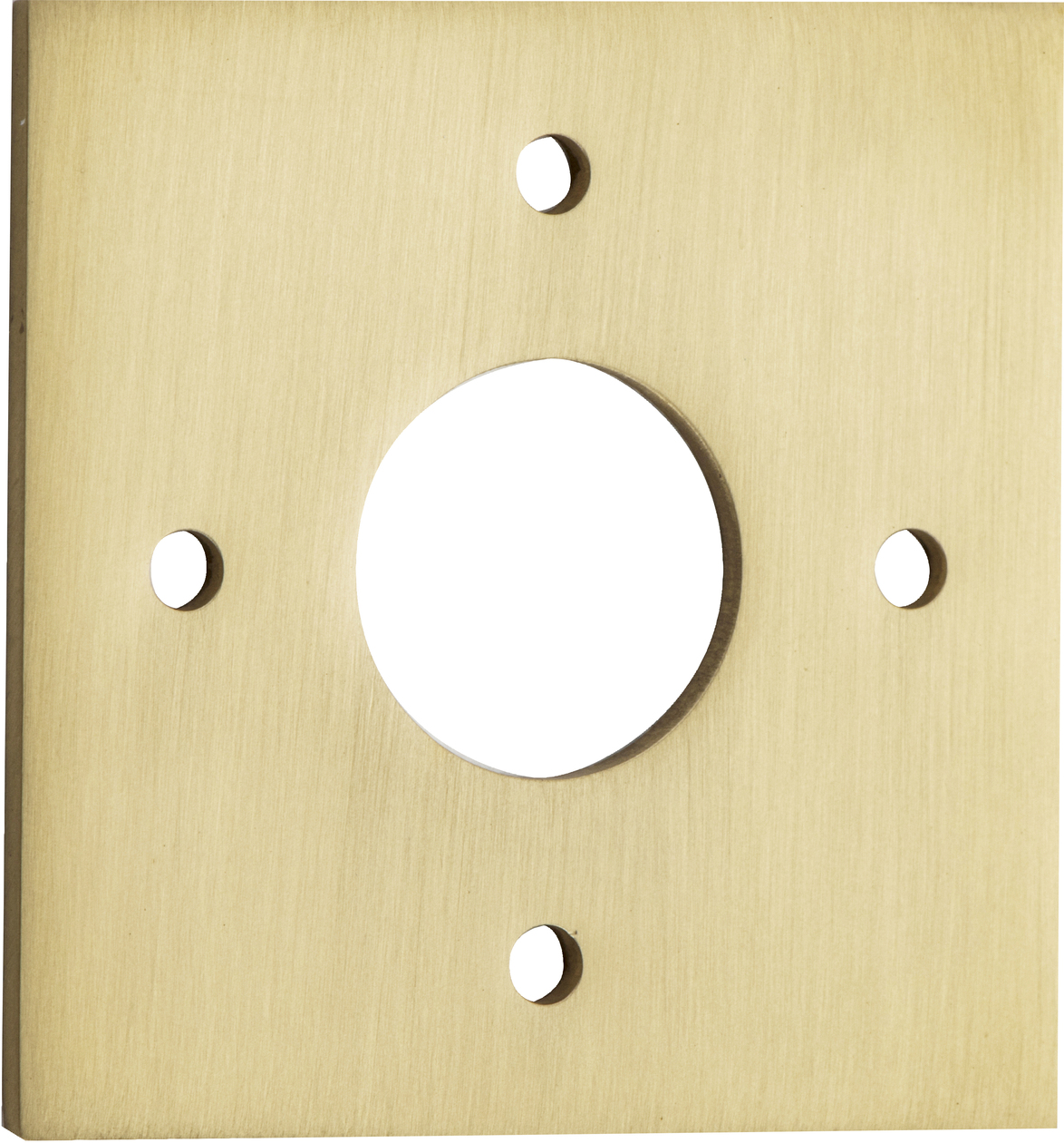 17126 - Adaptor Plate - Square - Brushed Gold PVD