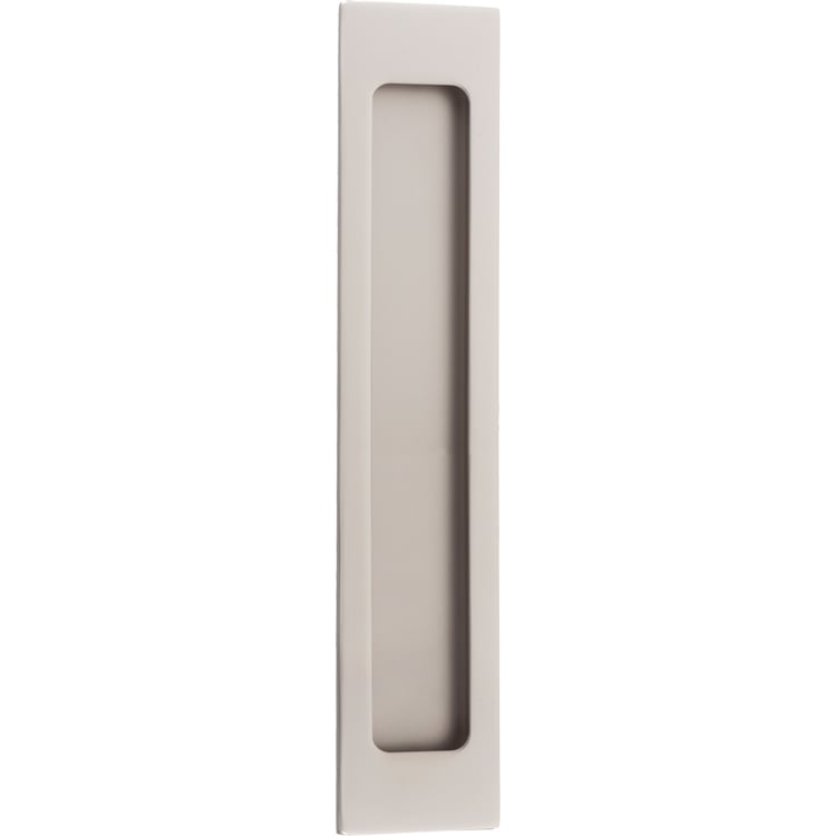 21785 - Rectangular Flush Pull - Satin Nickel - Passage