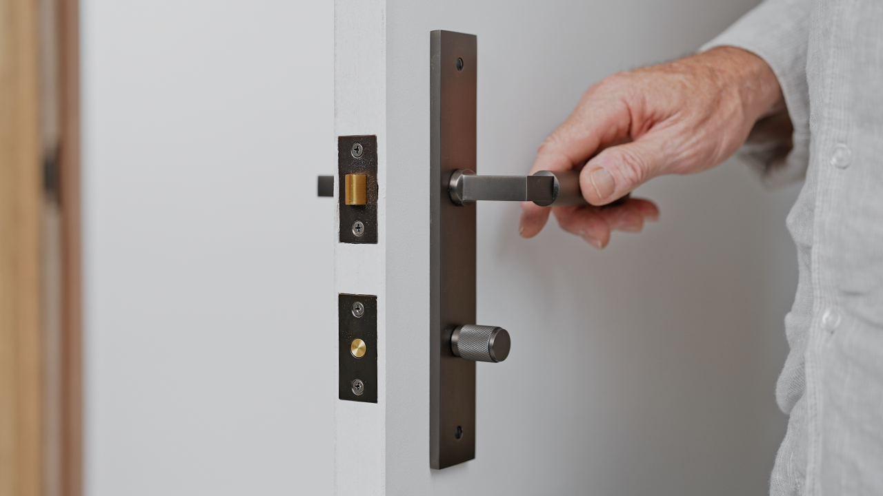 how to install iver door hardware passage privacy entrance